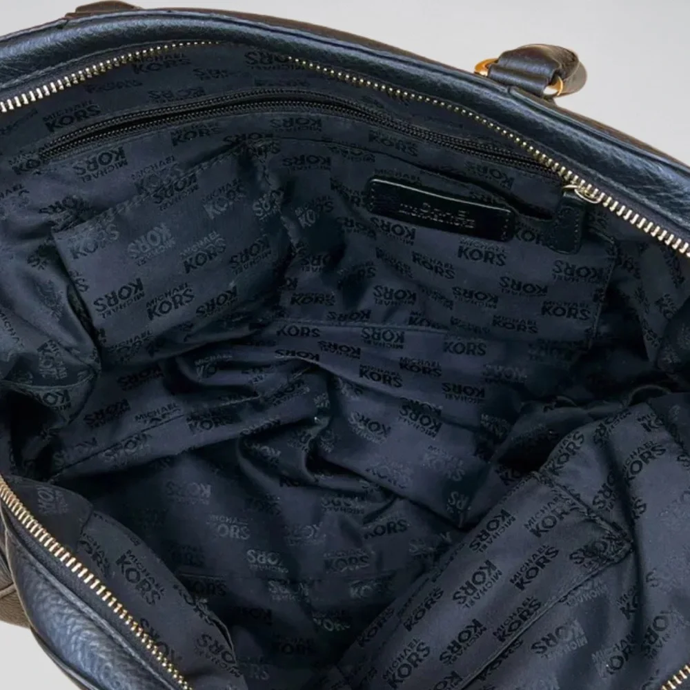 Michael Kors Black Leather Satchel - Picture 4 of 7